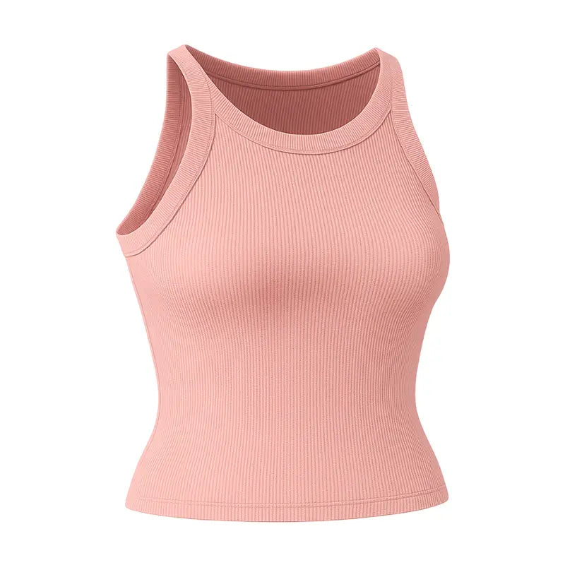Nuvia 2-in-1 ActiveLift Blouse – Built-In Bra & Shaping Support