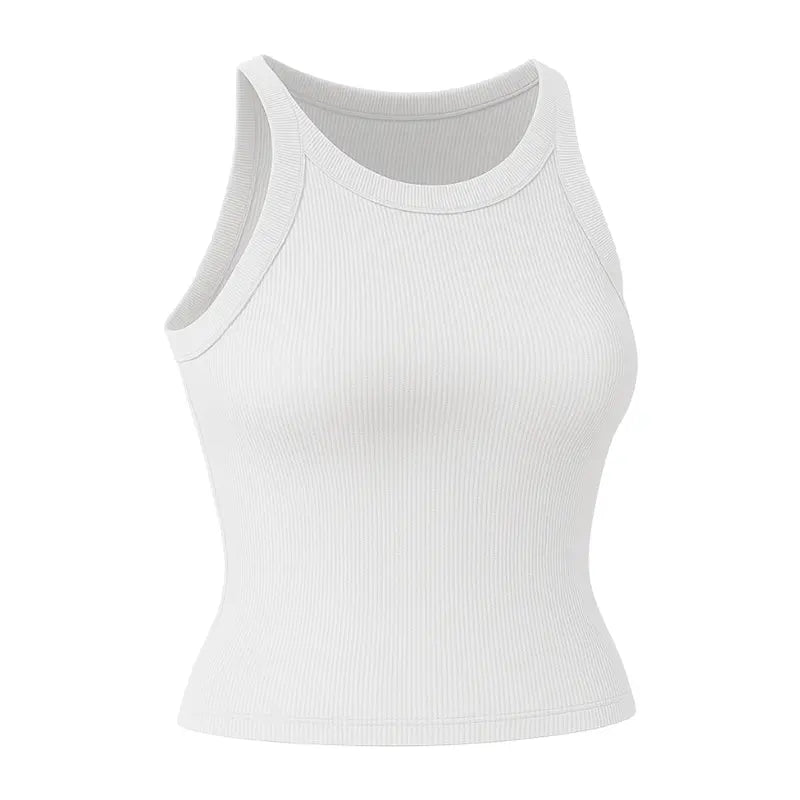 Nuvia 2-in-1 ActiveLift Blouse – Built-In Bra & Shaping Support